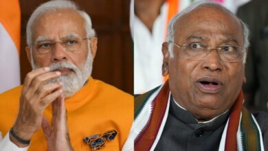 1105613 pm modi mallikarjun kharge congress 1